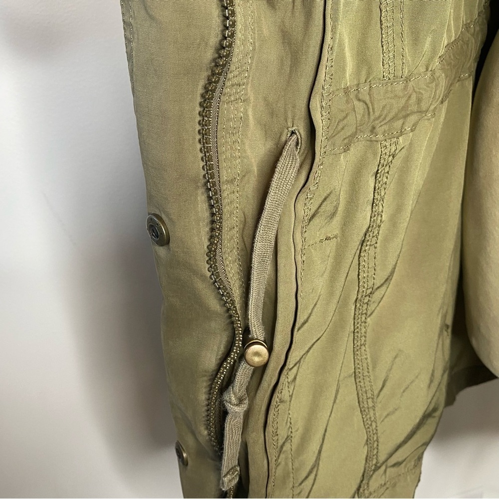 Mossimo Supply Co. Olive Green Anorak Water Resistant Utility Jacket - Picture 13 of 16
